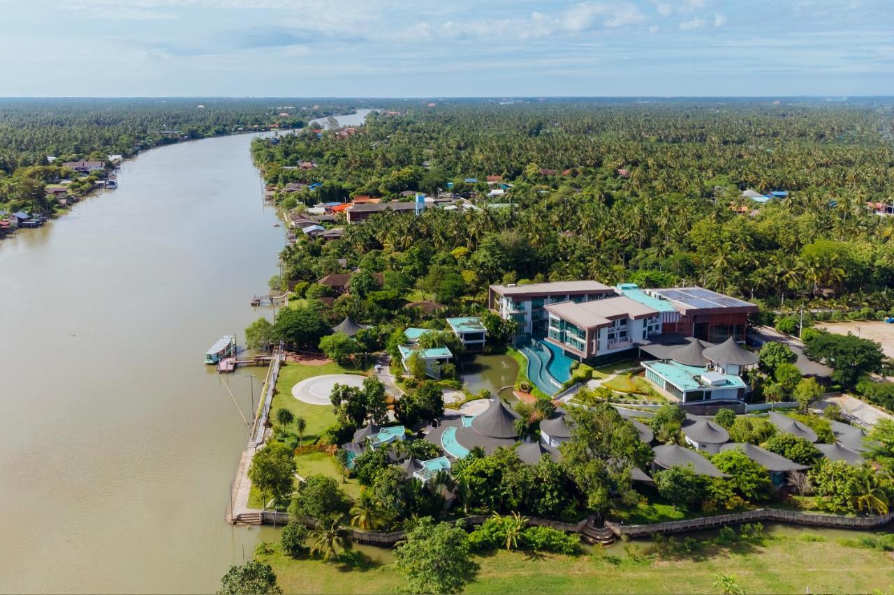 Na Tree Tara Riverside Resort Amphawa Damnoensaduak Exterior foto